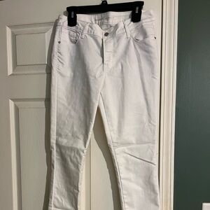 White Old Navy Skinny Jeans